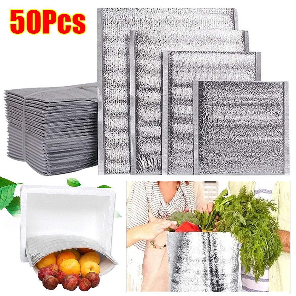 Food Snacks Delivery - Pacote com 50 Sacos de Alumínio