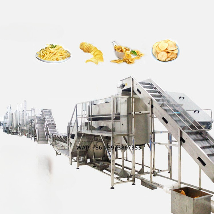 Food Snacks Chips - Linha de Produção Automática Completa para