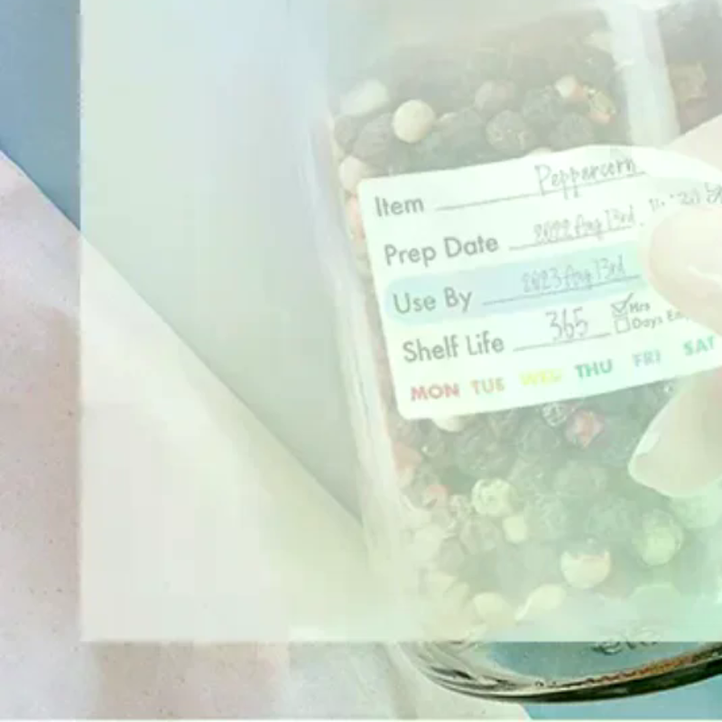 Snacks Food Labels - Etiqueta Adesiva para Alimentos e Cozinha,