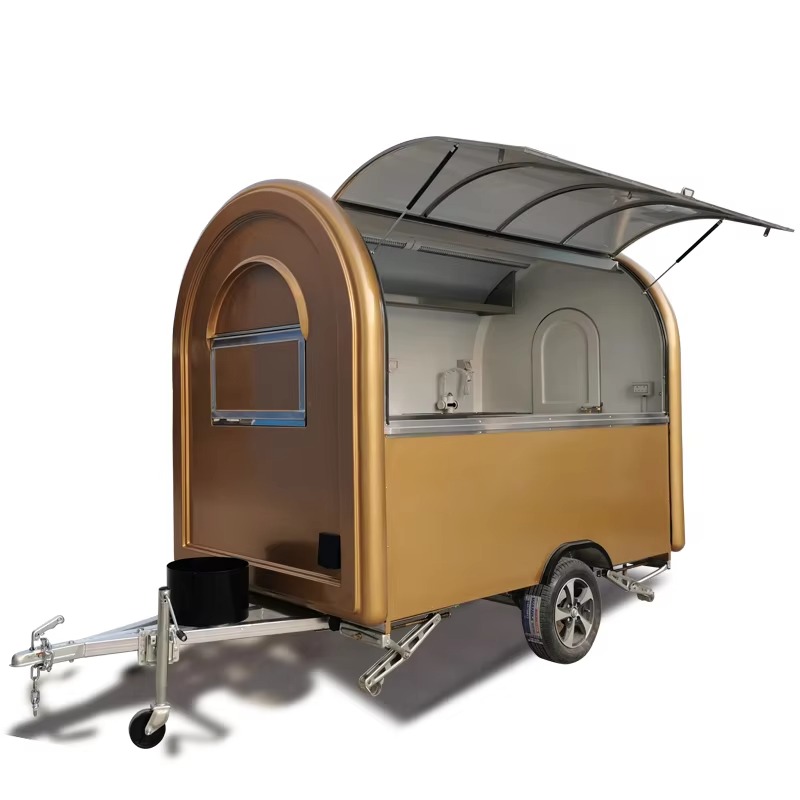 Carrinhos de Comida Móveis, Tr - Food Truck With Snacks avaliação e preço