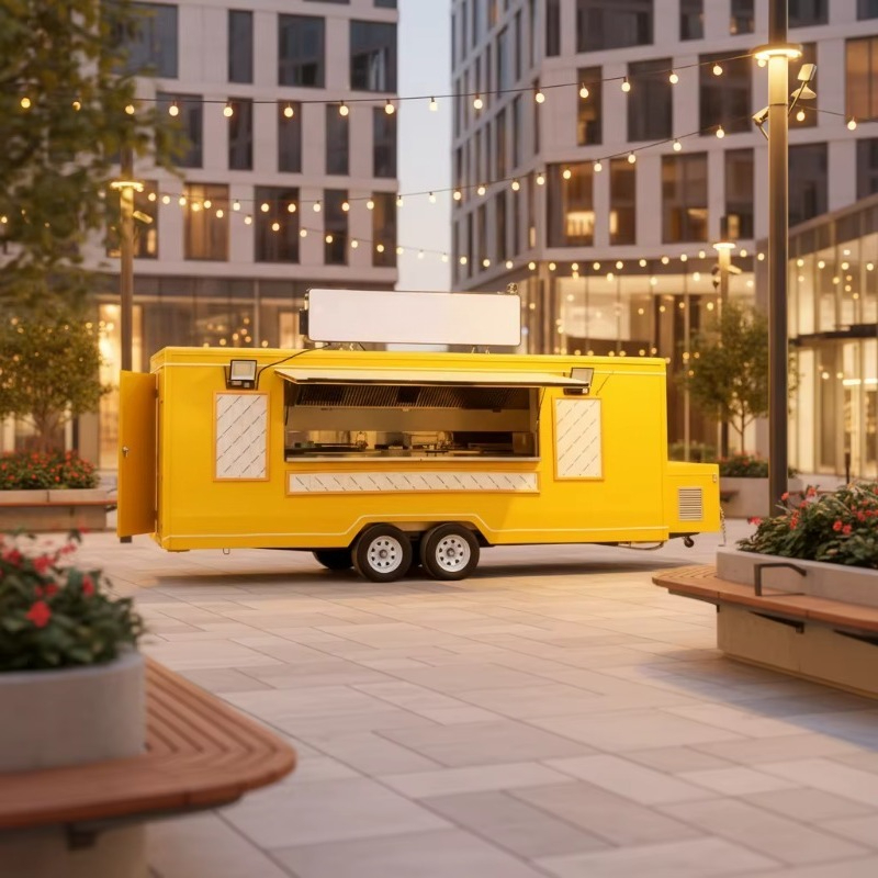 Carrinho de Comida Móvel Multi - Food Truck With Snacks avaliação e preço