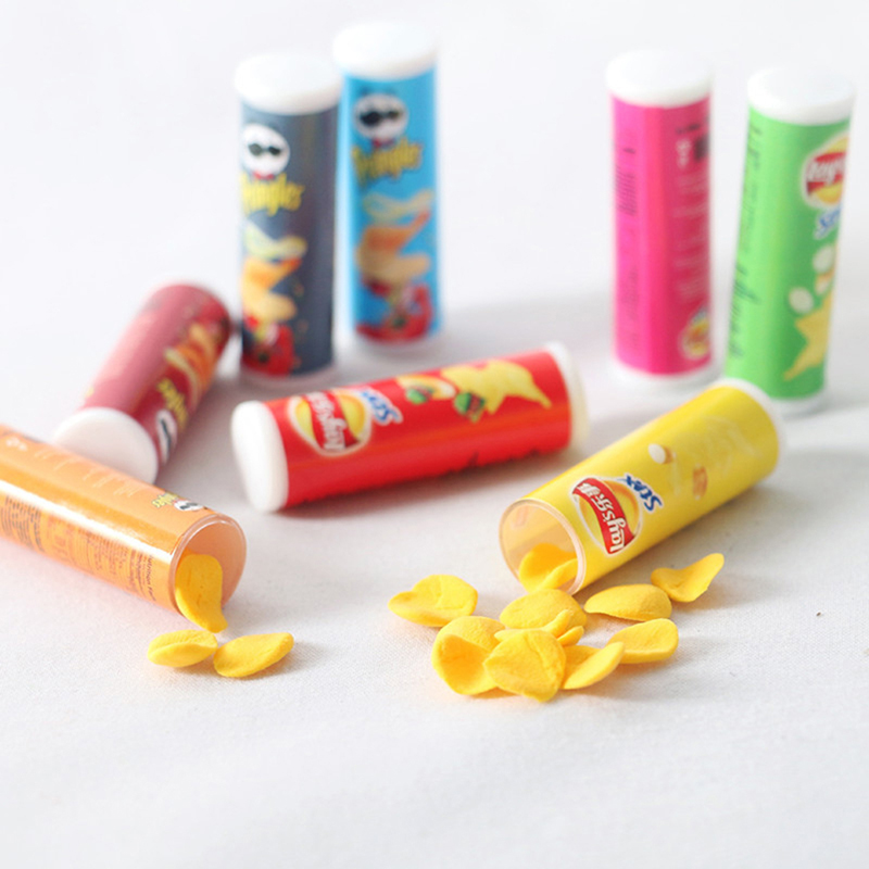 VP 4 peças/conjunto Itens em M - Food Snacks Chips avaliação e preço
