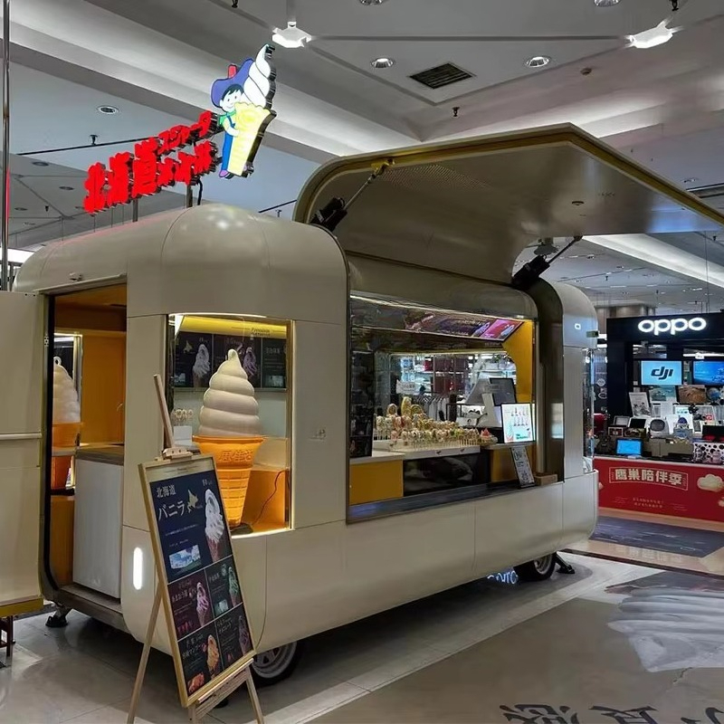 Carrinho de Comida Rápida com  - Food Snacks Chips avaliação e preço