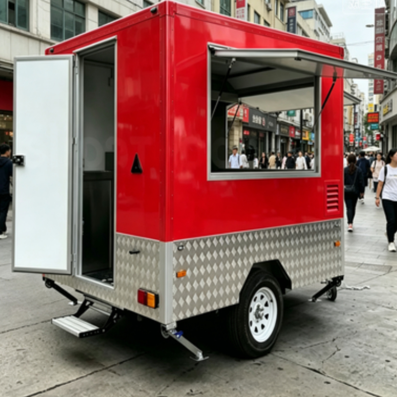 Caminhões de Comida Rápida Móv - Food Truck With Snacks avaliação e preço