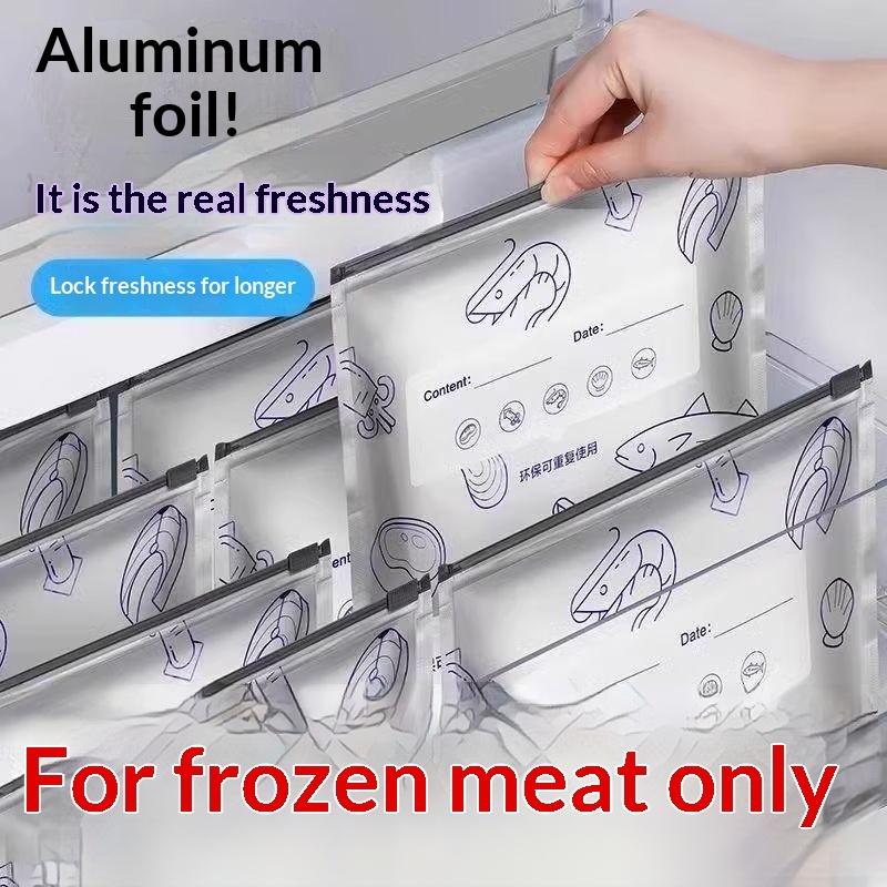 50 Sacos Reutilizáveis de Alum - Snacks Food Labels avaliação e preço