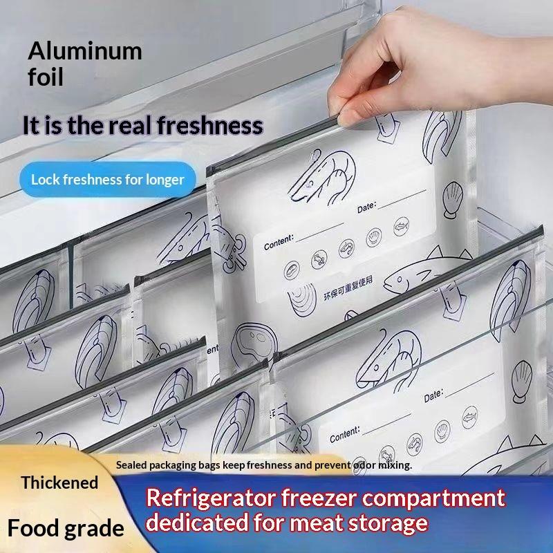50 Sacos Reutilizáveis de Alum - Snacks Food Labels avaliação e preço