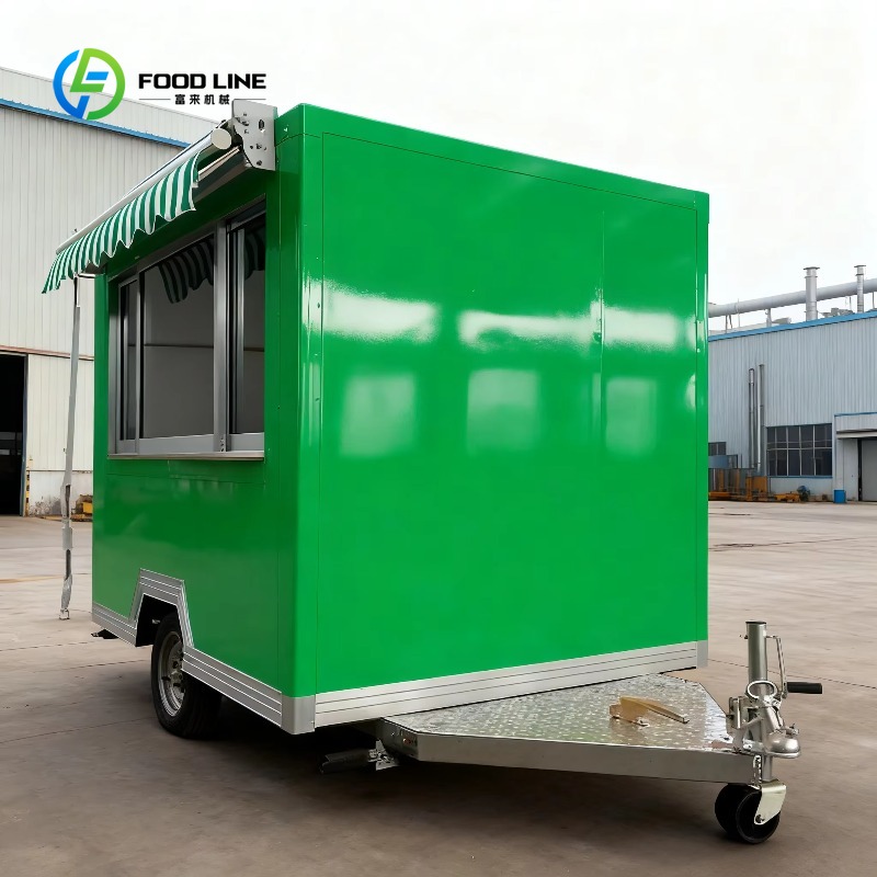 Venda personalizada de trailer - Food Snacks Chips avaliação e preço