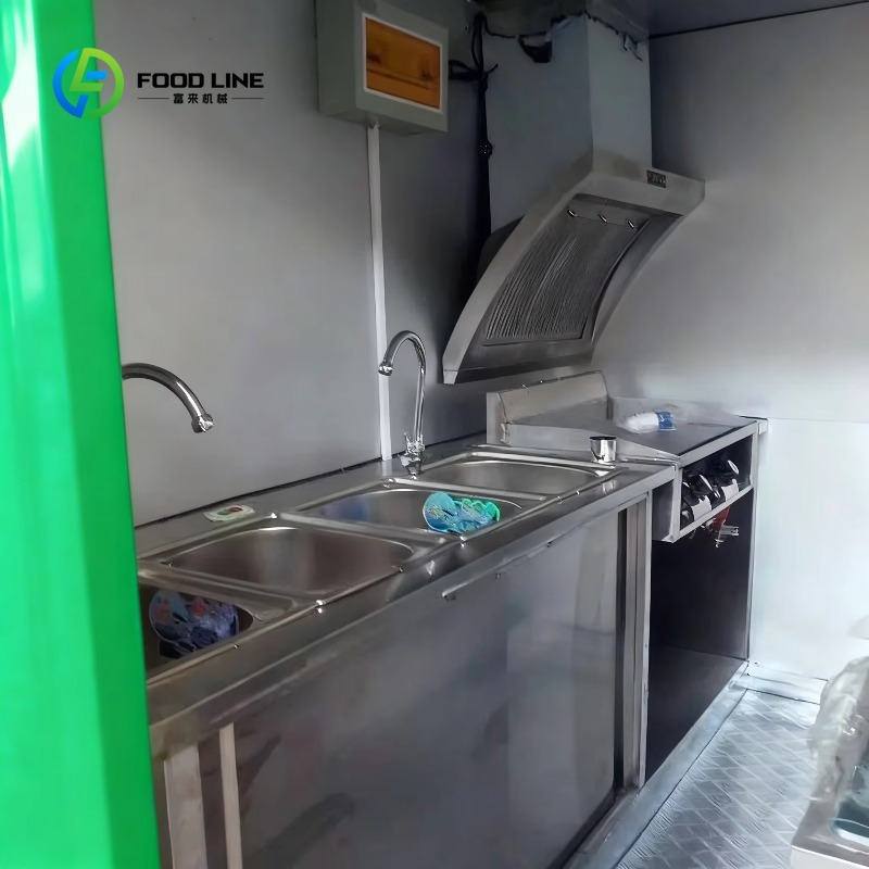 Venda personalizada de trailer - Food Snacks Chips avaliação e preço