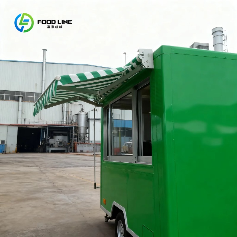 Venda personalizada de trailer - Food Snacks Chips avaliação e preço