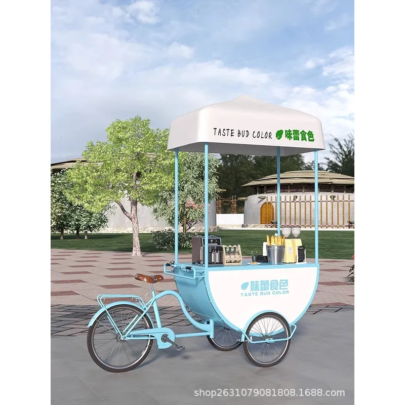 Carrinho de Comida Móvel para  - Food Truck With Snacks avaliação e preço