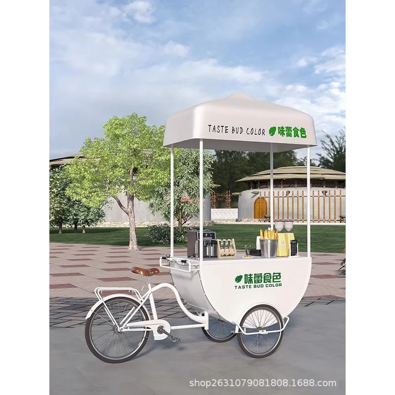 Carrinho de Comida Móvel para  - Food Truck With Snacks avaliação e preço