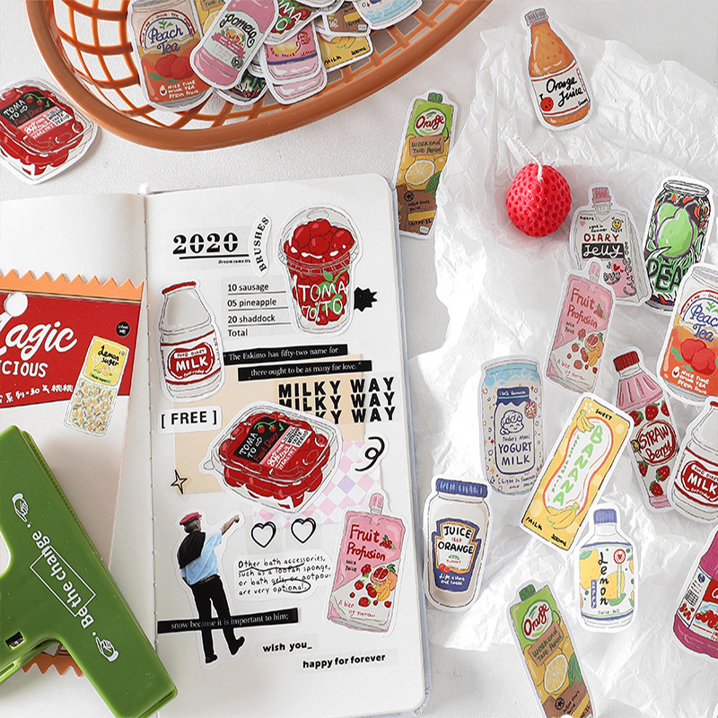 Adesivos de Comida Fofos, Rótu - Snacks Food Labels avaliação e preço
