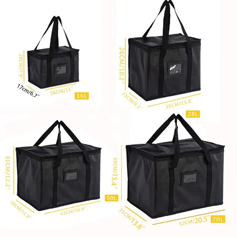 Bolsas Térmicas Portáteis Gran - Food Snacks Delivery avaliação e preço